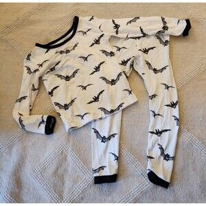 Kyte bamboo 2- piece pajamas bats print size 18-24M
